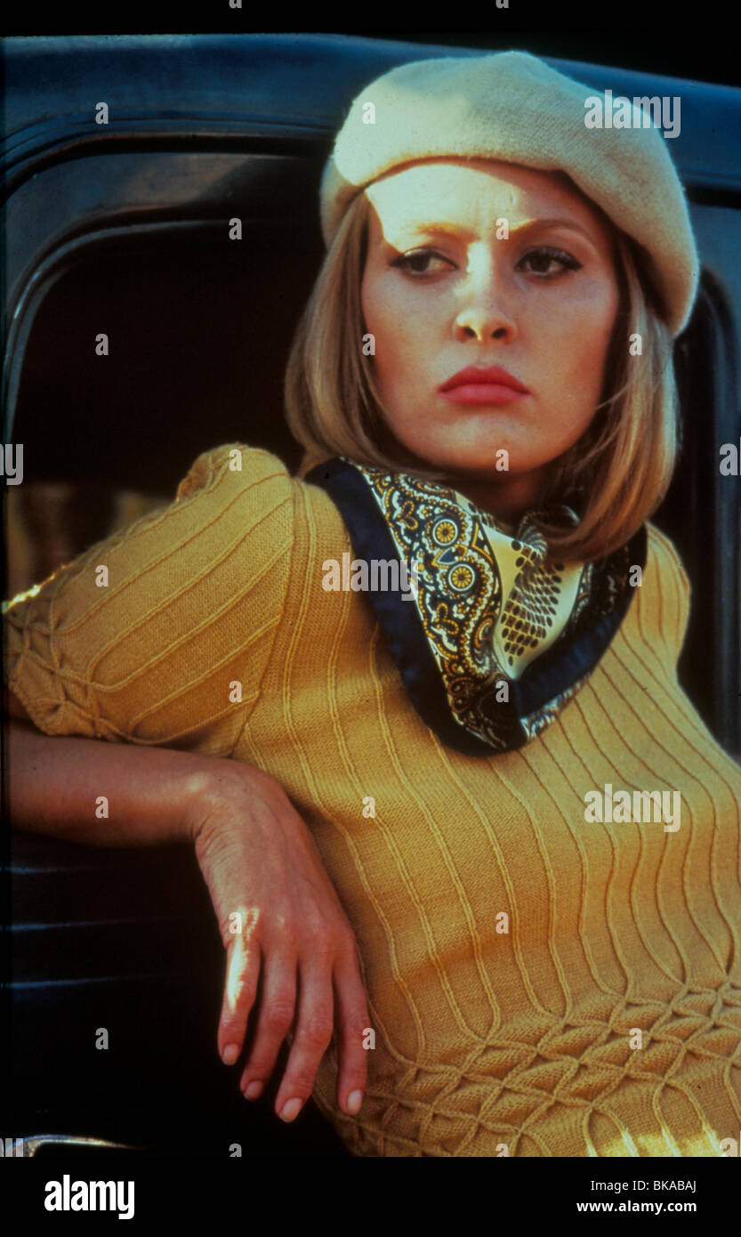 BONNIE E CLYDE Faye Dunaway BAC 009 Foto Stock