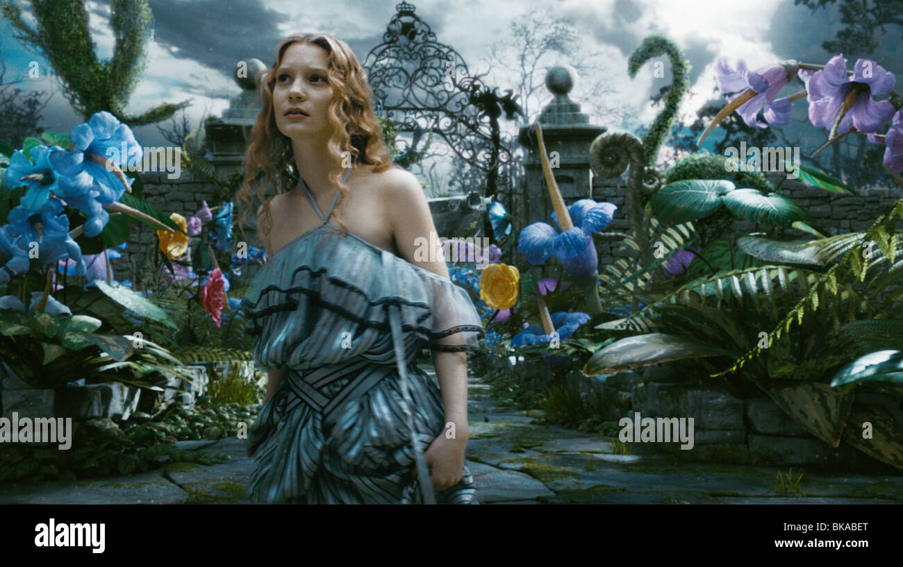 Alice nel Paese delle Meraviglie Anno: 2010 - USA Direttore: Tim Burton Mia Wasikowska Foto Stock
