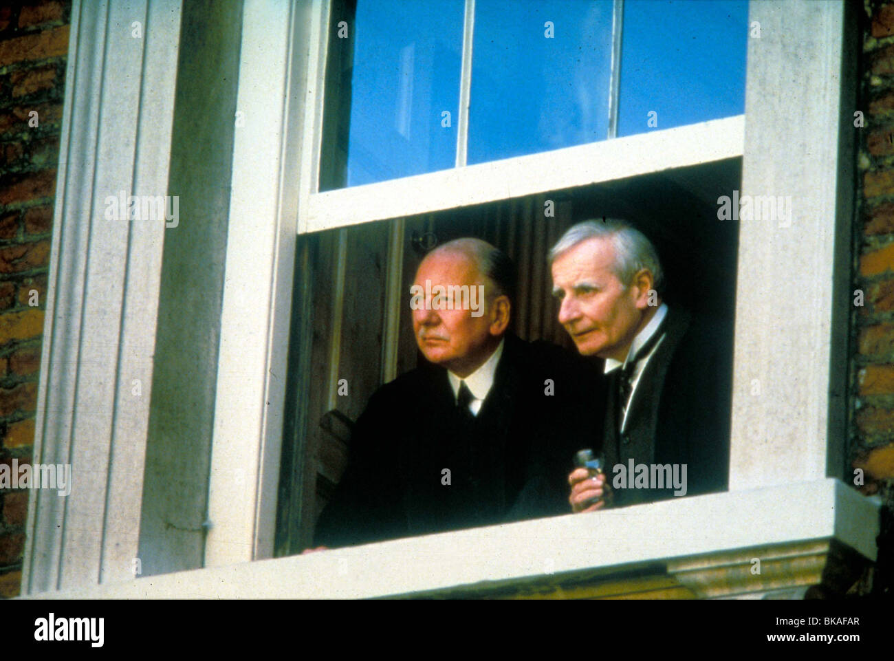 Carri di fuoco (1981) John Gielgud, Lindsay Anderson CHF 037 Foto Stock
