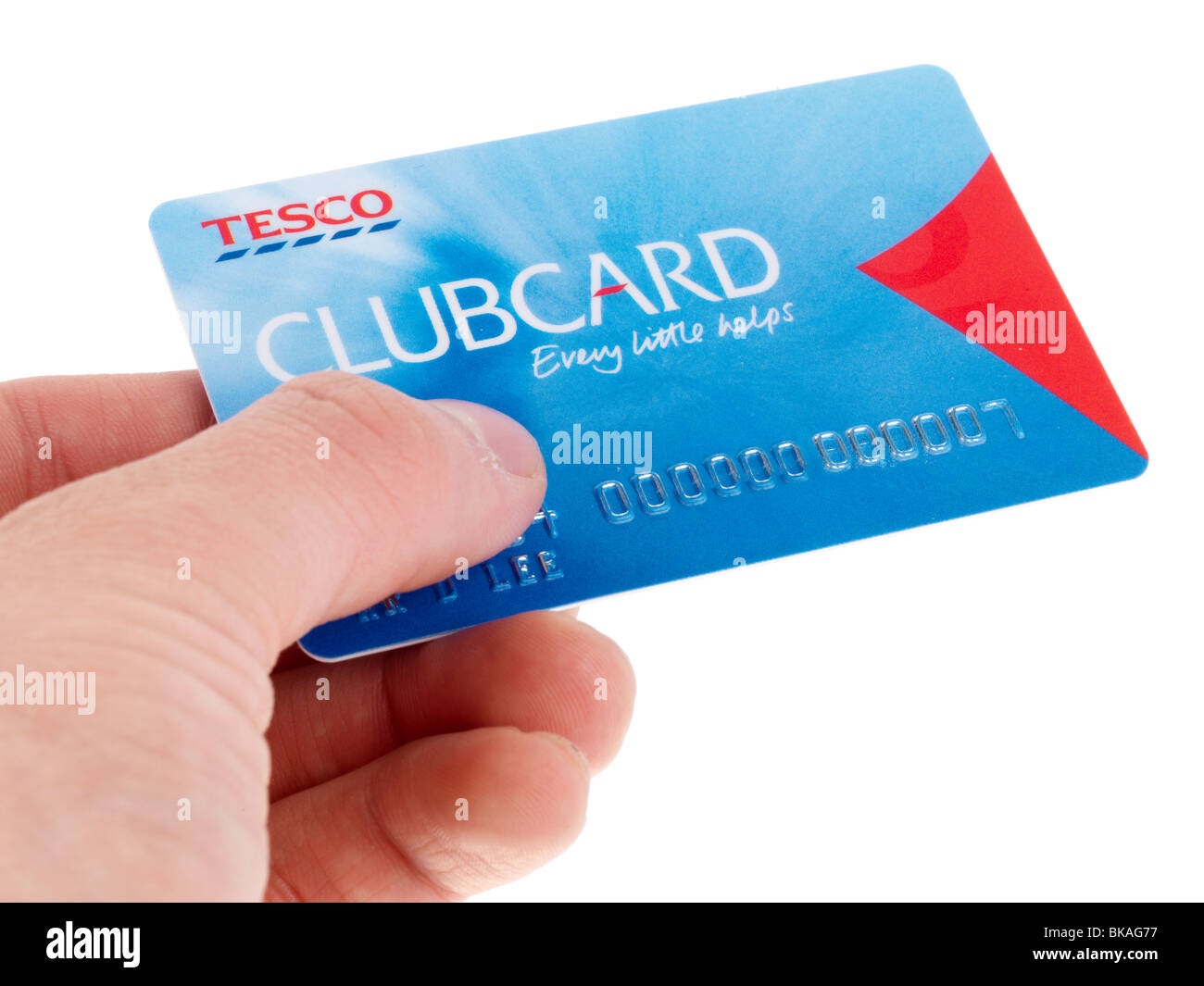 Carta fedeltà Foto Stock