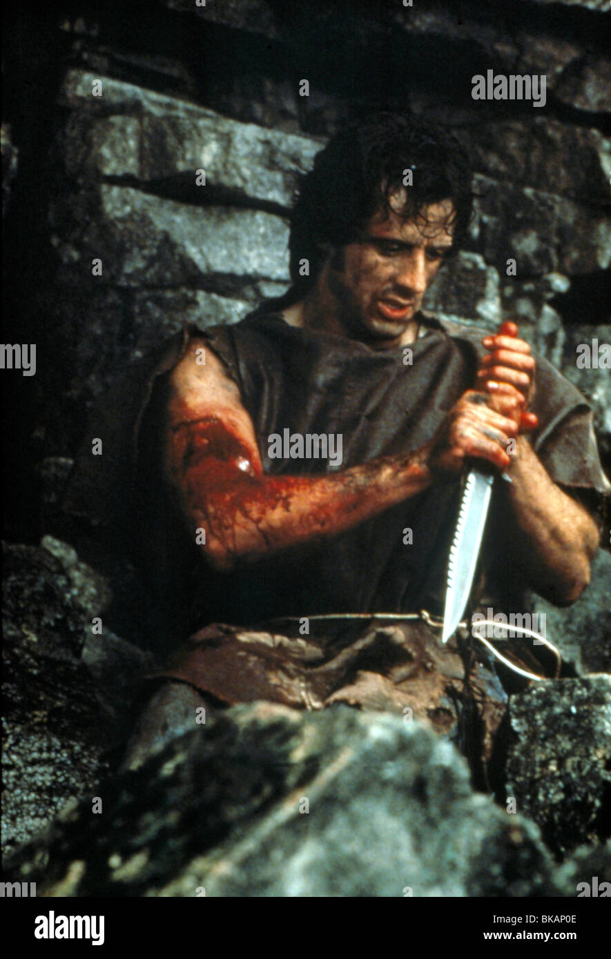 RAMBO: FIRST BLOOD (1982) SYLVESTER STALLONE FSTB 032 MOVIESTORE COLLECTION LTD Foto Stock