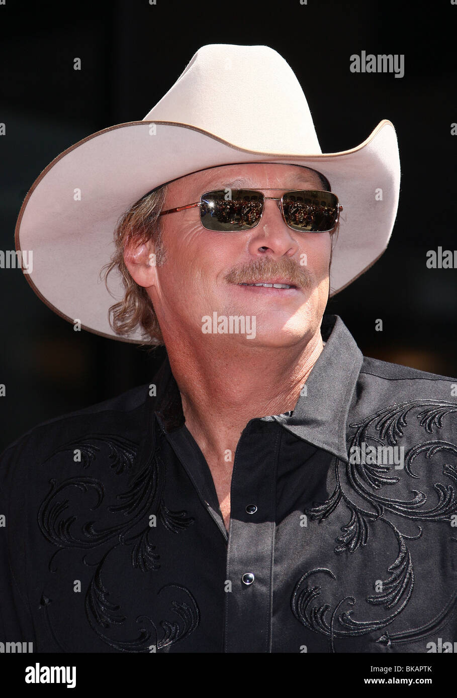 ALAN JACKSON ALAN JACKSON stella sulla Hollywood Walk of Fame HOLLYWOOD Los Angeles CA 16 Aprile 2010 Foto Stock