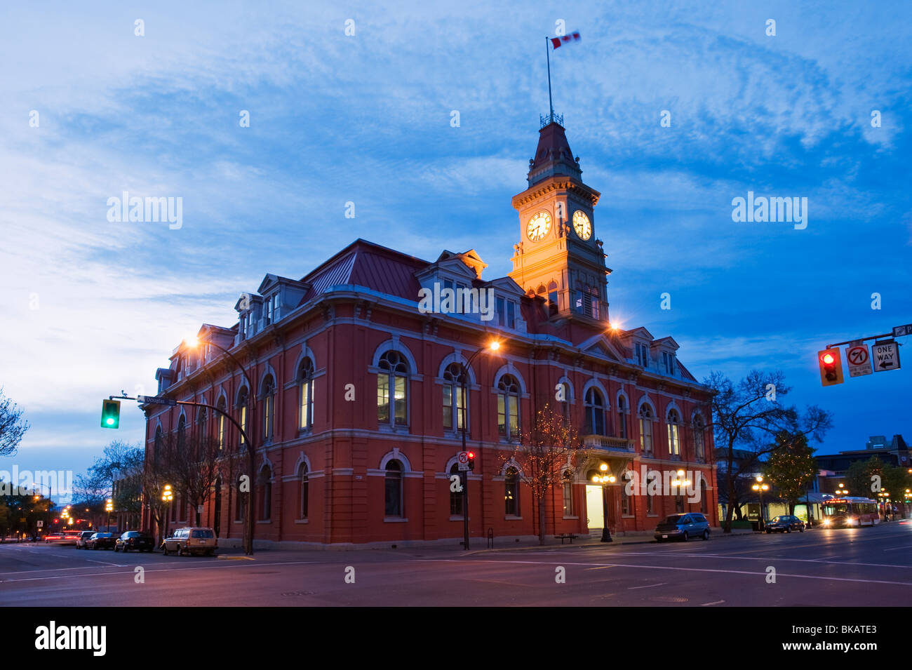 Municipio, Victoria, Isola di Vancouver, British Columbia, Canada Foto Stock