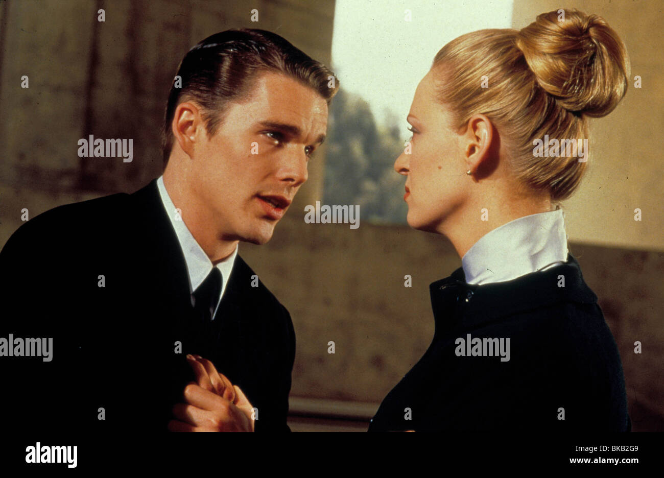 GATTACA (1997) ETHAN HAWKE, Uma Thurman GATT 098 Foto Stock