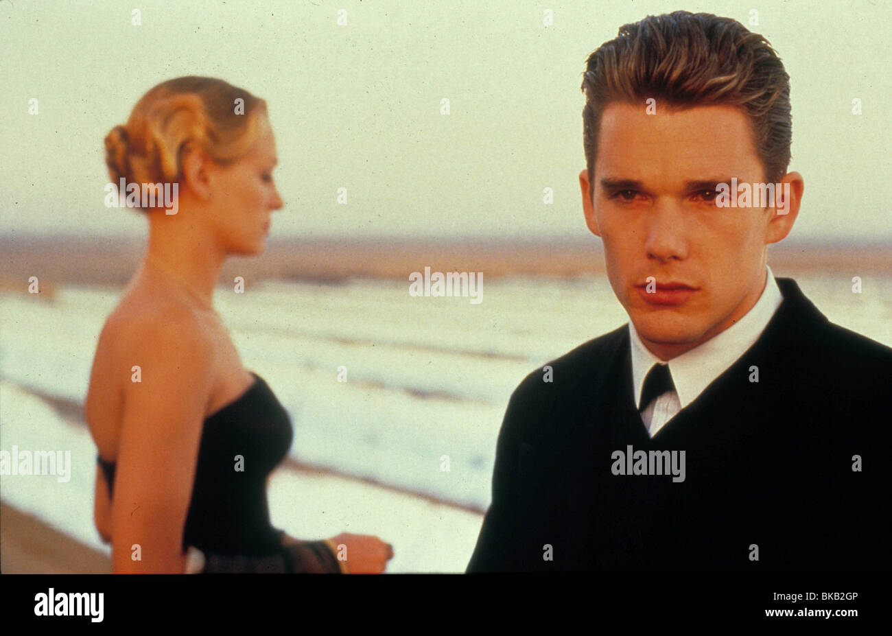 GATTACA (1997) Uma Thurman, ETHAN HAWKE GATT 131 Foto Stock