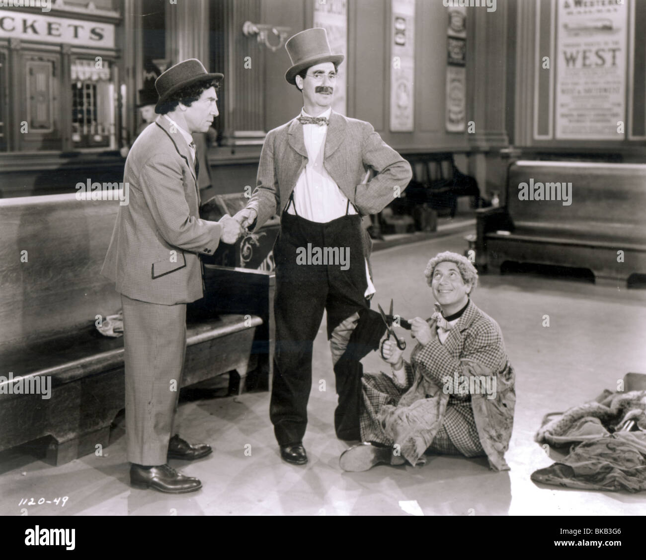 Andare a Ovest (1940) CHICO MARX, Groucho Marx, gli Harpo MARX GOW 005P Foto Stock