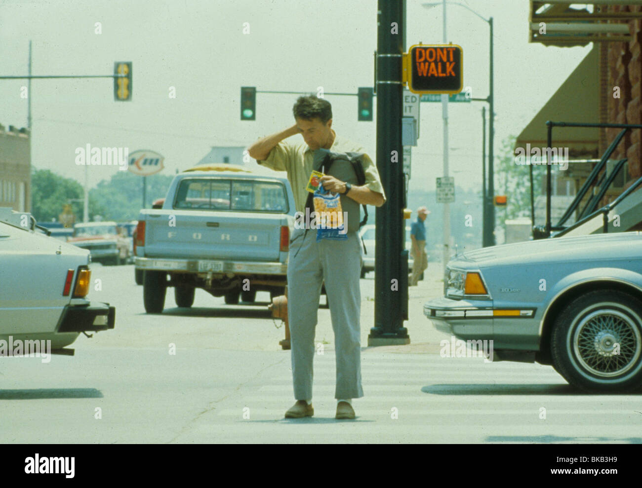 RAIN MAN -1988 Dustin Hoffman Foto Stock