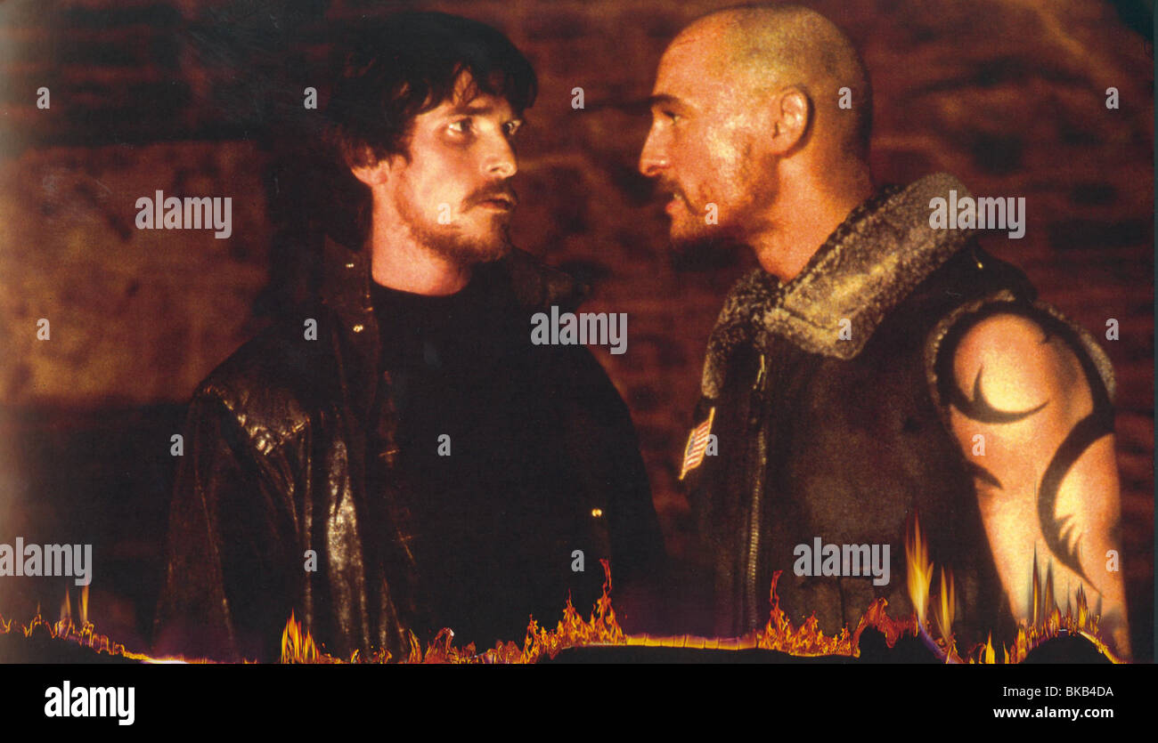 Regno del fuoco (2002) Christian Bale, MATTHEW MCCONAUGHEY ROFI 005FOH Foto Stock