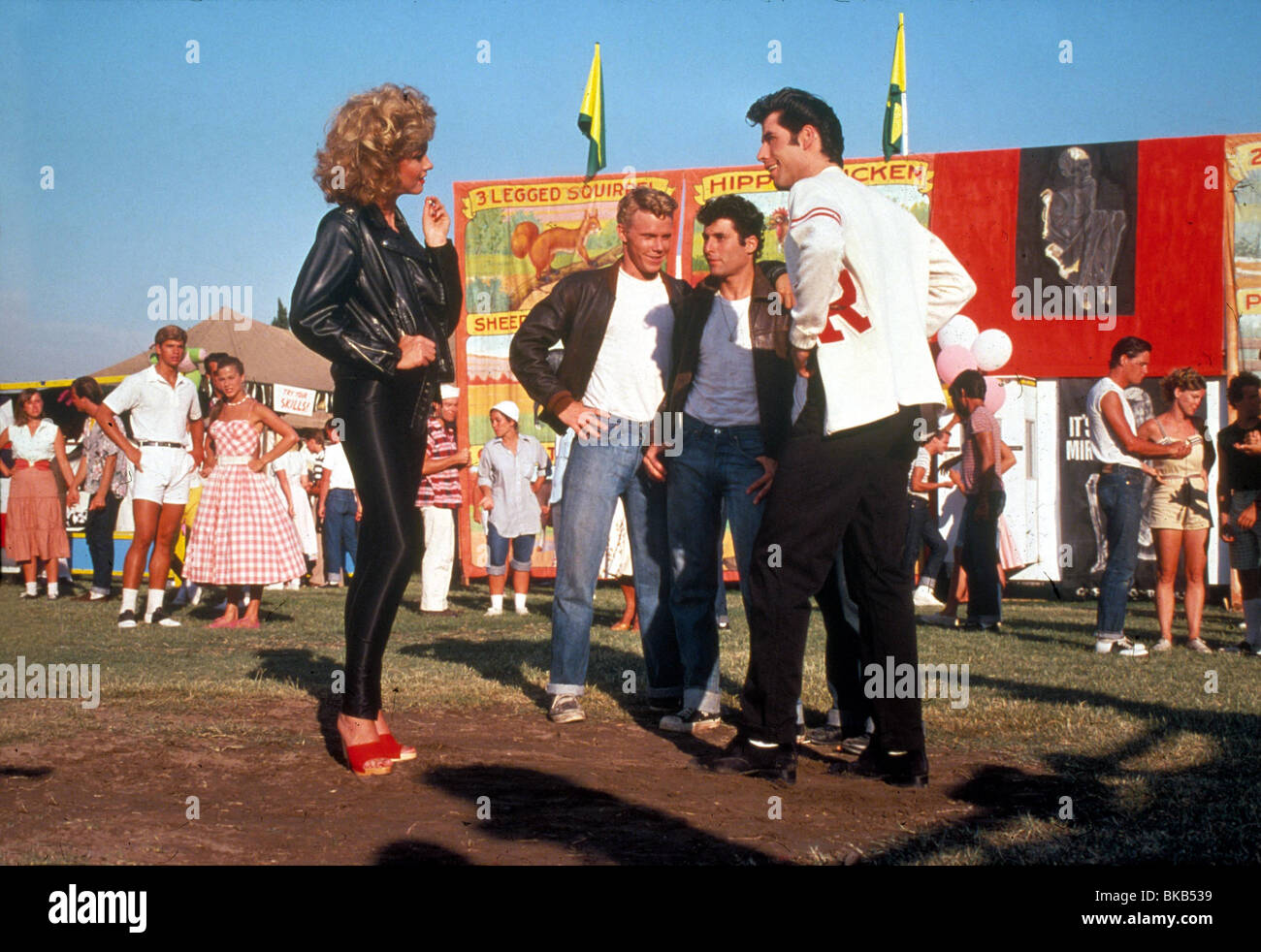 Grasso (1978) OLIVIA NEWTON-JOHN KELLY WARD, BARRY PEARL, John Travolta gr 009 Foto Stock