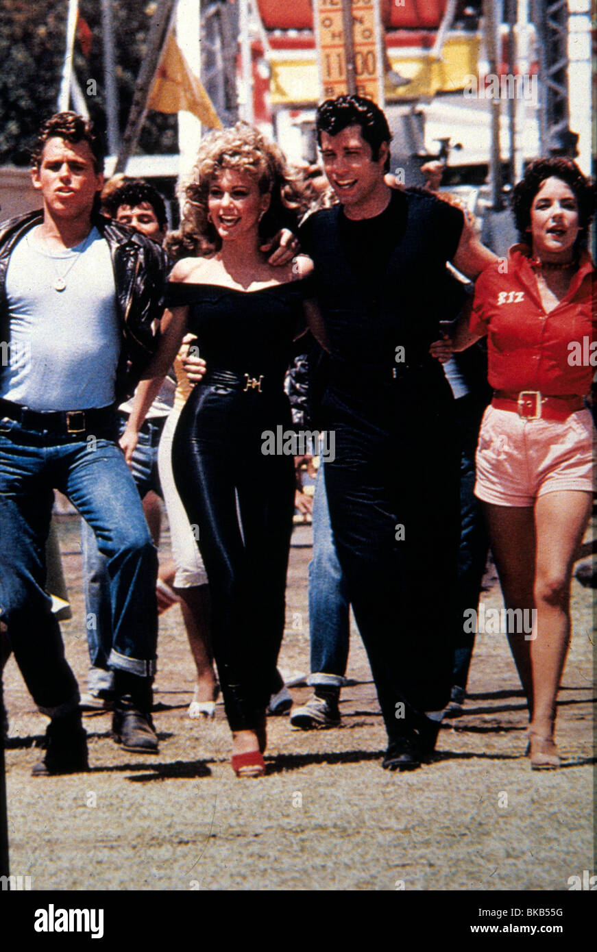 Grasso (1978) JEFF CONAWAY, OLIVIA NEWTON-JOHN, John Travolta, STOCKARD CHANNING GR 024 Foto Stock