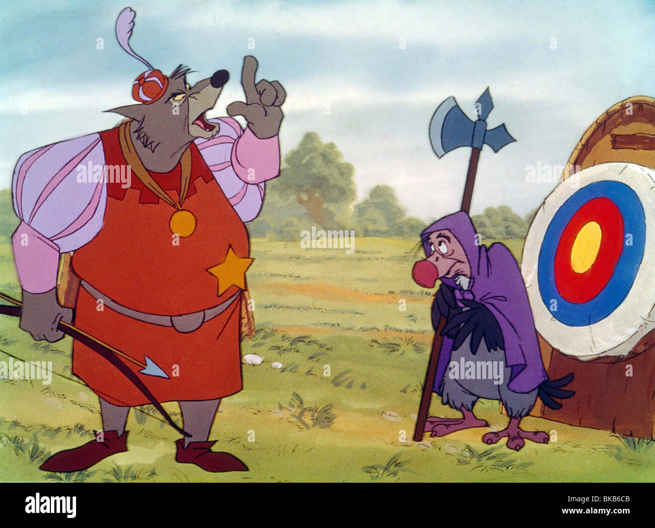 ROBIN HOOD (ANI - 1973) Credito animati Disney RHA 014 Foto stock - Alamy