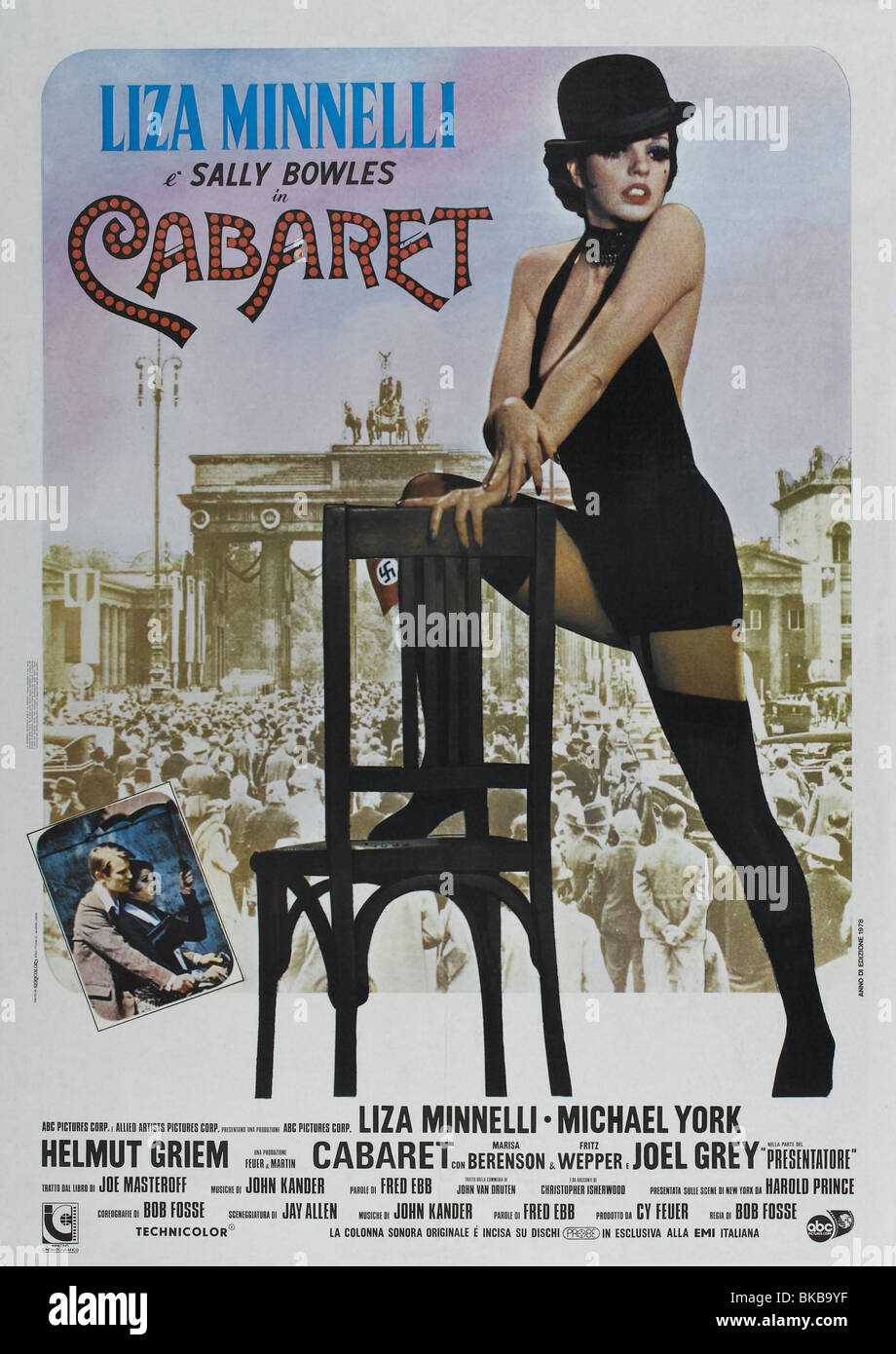 Il cabaret Anno : 1972 - USA Direttore : Bob Fosse Liza Minnelli poster (IT) Foto Stock