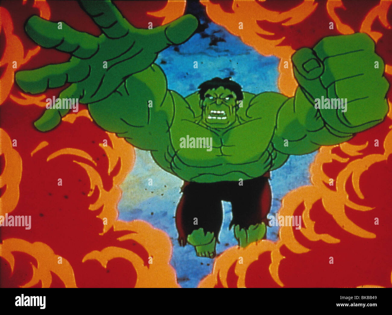 THE INCREDIBLE HULK (ANI - 1982) animata INRH 001 Foto Stock