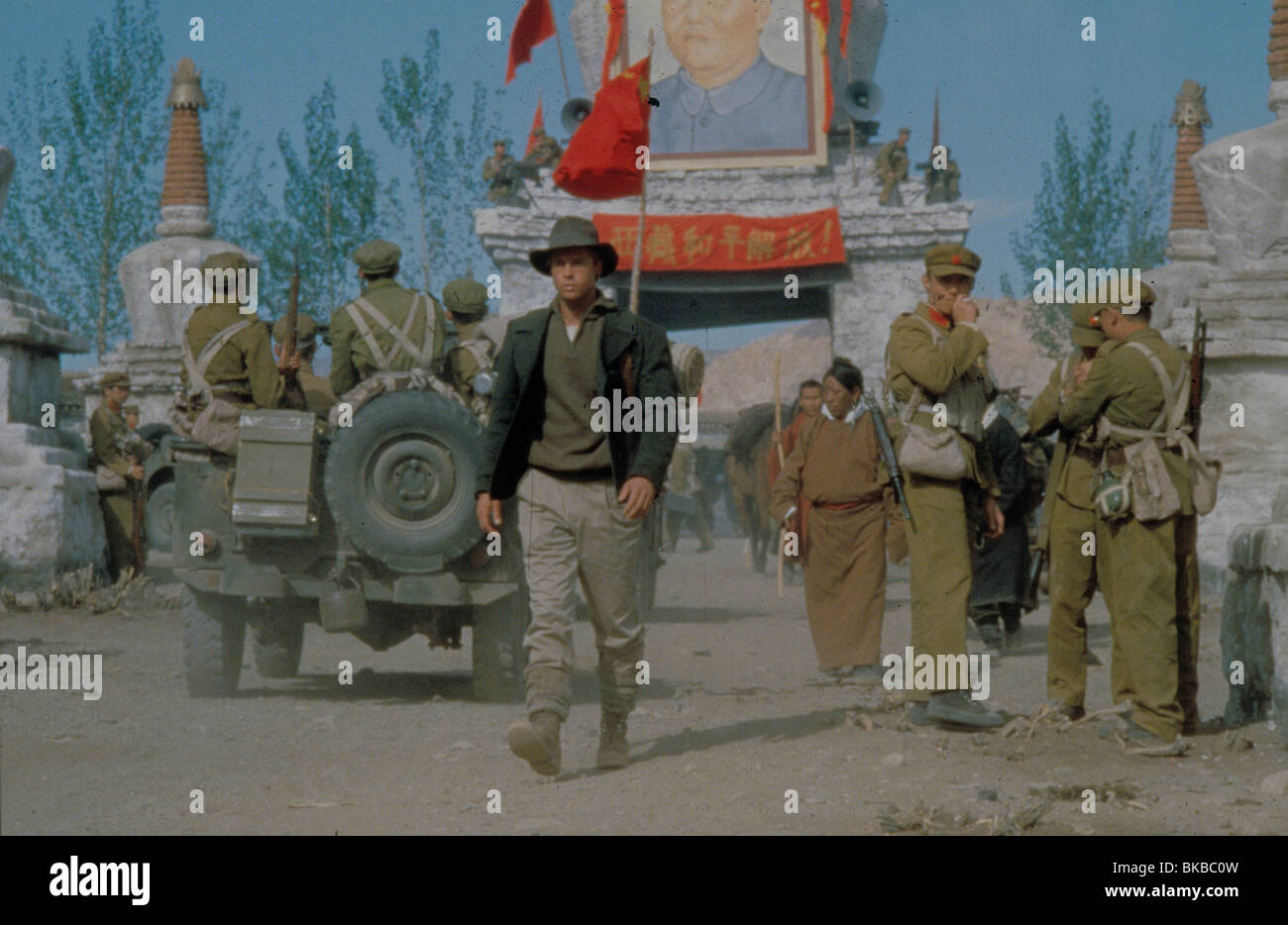 Sette Anni in Tibet (1997) BRAD PITT SYT 002 Foto Stock