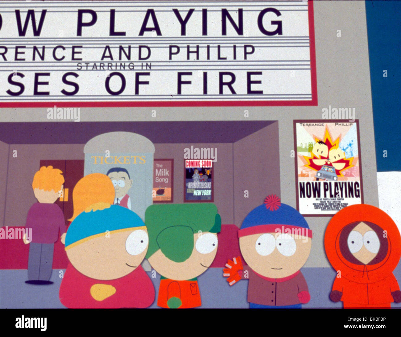SOUTH PARK: più grande e più intonso (1999) animata STPA 001 Foto Stock