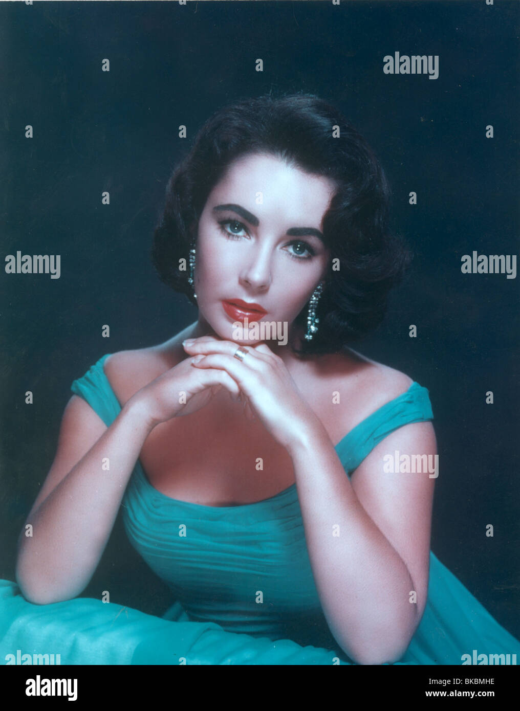 ELIZABETH TAYLOR RITRATTO Foto Stock