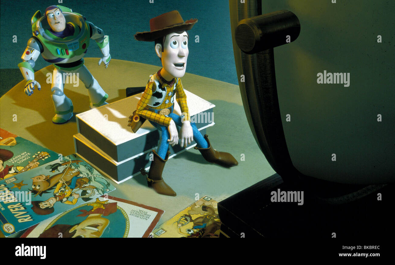 TOY STORY 2 (ANI - 1999) Credito animati Disney Buzz Lightyear (carattere), WOODY (carattere) TTWO 020 Foto Stock