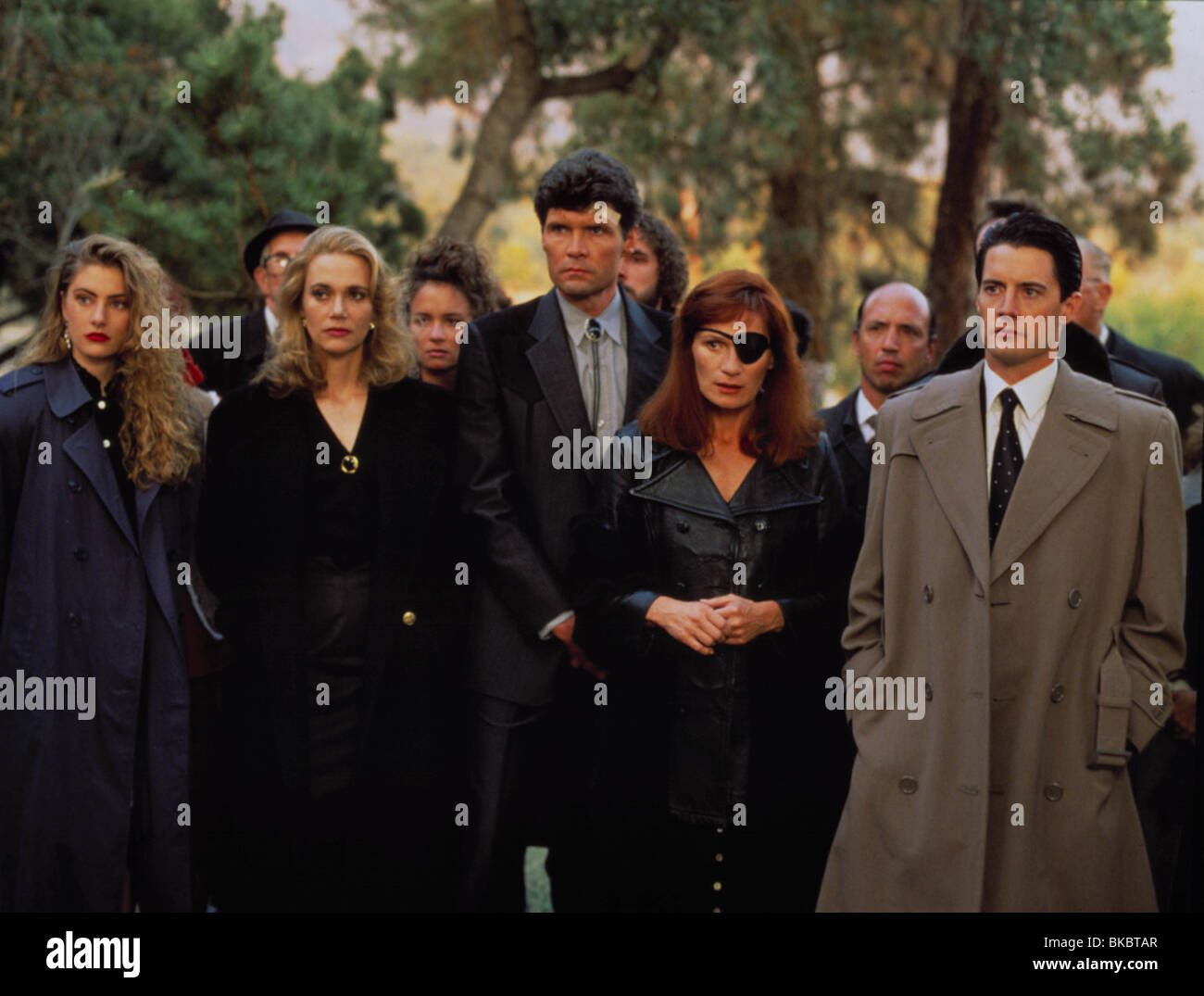 TWIN PEAKS (TV - 1990) Madchen Amick, Peggy Lipton, EVERETT MCGILL, WENDY ROBIE, KYLE MACLACHLAN TPSS 009 OS Foto Stock