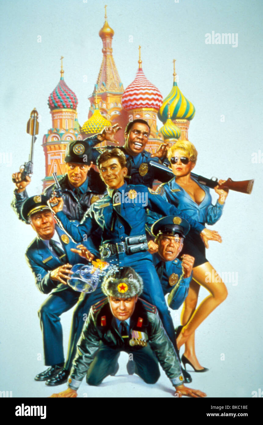 Accademia di polizia 7: missione a Mosca (1994) POSTER PAMM 017 Foto Stock