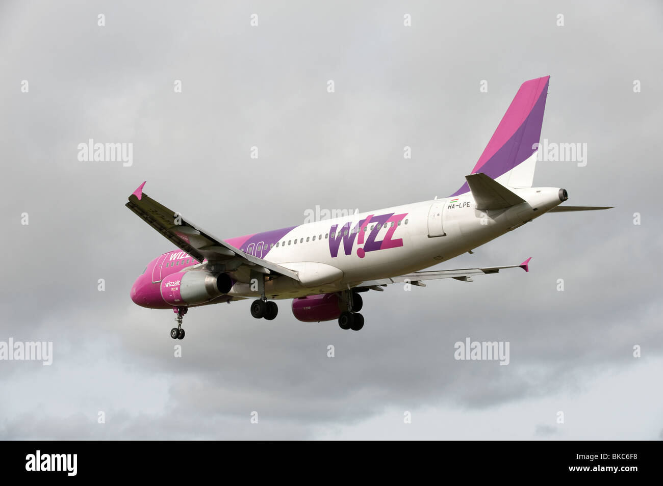 Wizzair.com aeroplano Foto Stock