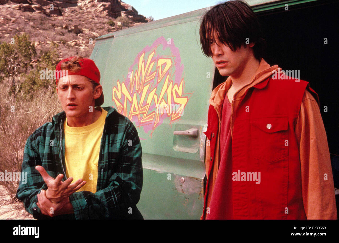 BILL & TED'S BOGUS VIAGGIO (1991) ALEX WINTER, Keanu Reeves BTB 059 Foto Stock