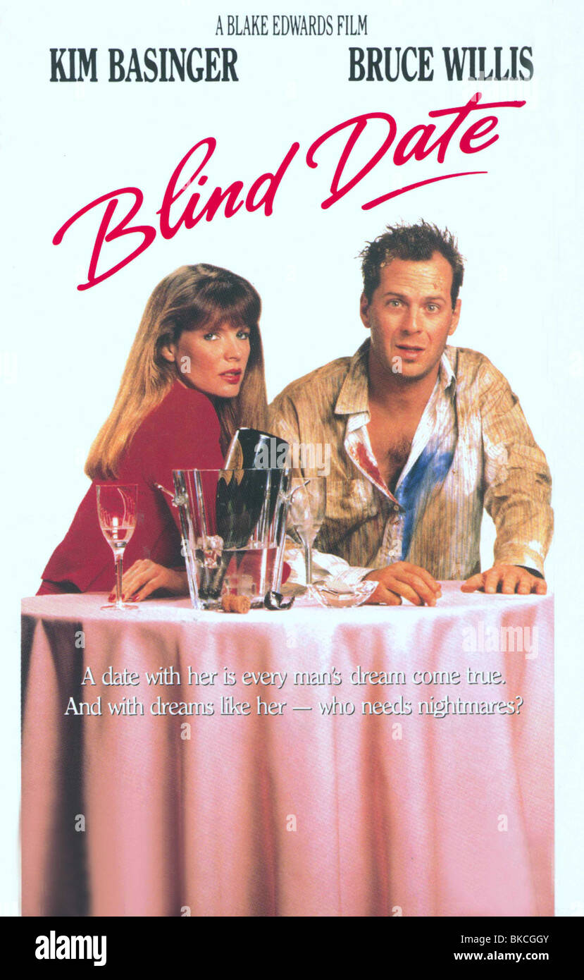 BLIND DATE -1987 POSTER Foto Stock