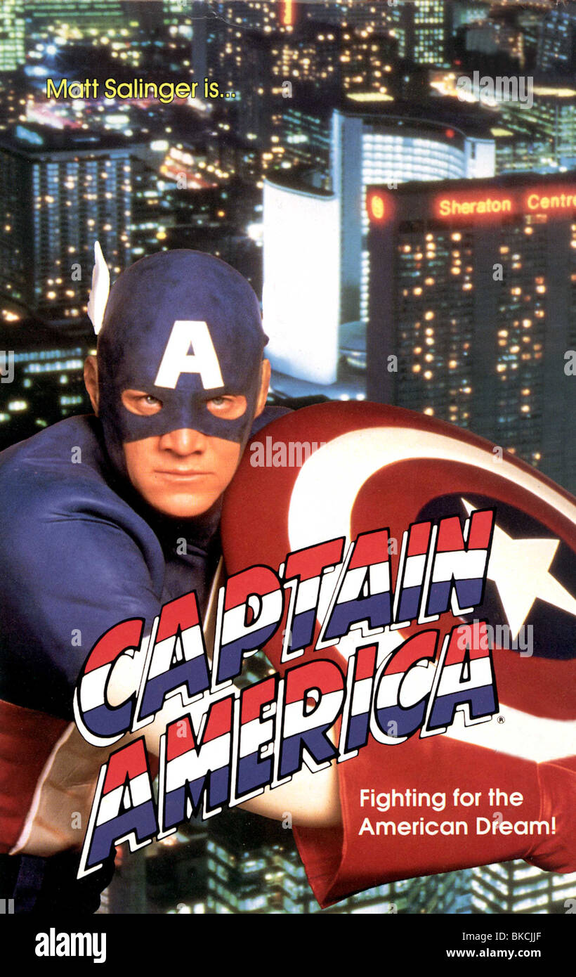 Capitan America -1989 POSTER Foto Stock