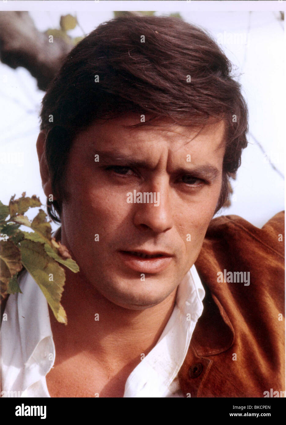 ALAIN DELON RITRATTO Foto Stock