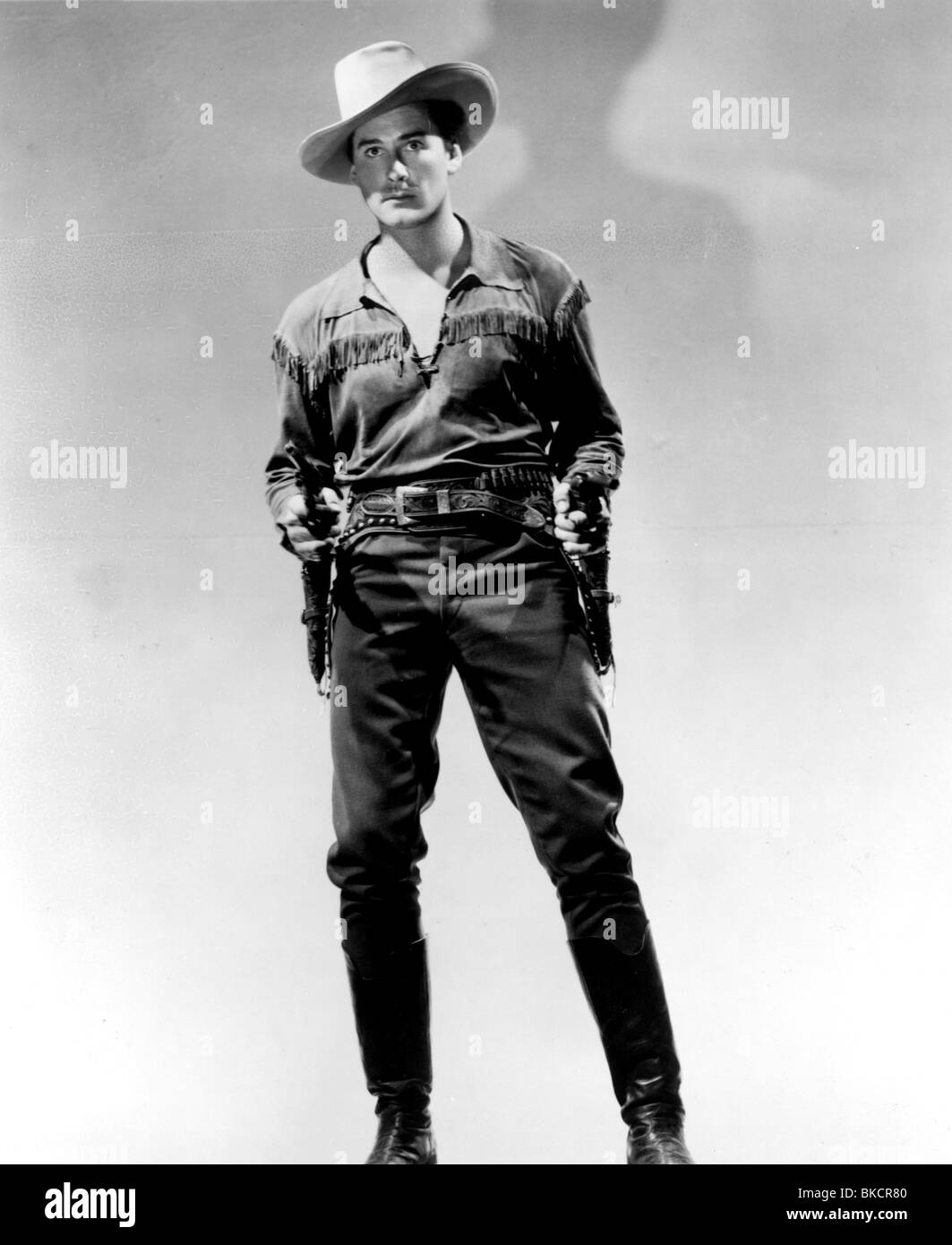 DODGE CITY -1932 Errol Flynn Foto Stock