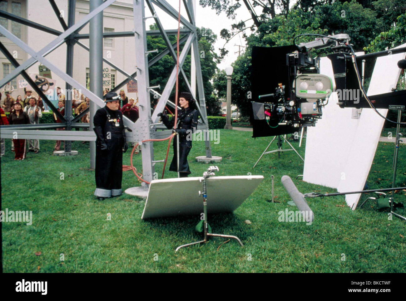 Le riprese di produzione (ALT) dietro le quinte (ALT) ubicazione (ALT) SUL SET (ALT) O/S " LE AVVENTURE DI ROCKY E BULLWINKLE' Foto Stock