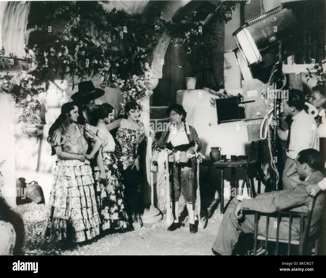 Le riprese di produzione (ALT) ubicazione (ALT) dietro le quinte (ALT) SUL SET (ALT) FILM 046 folle P Foto Stock