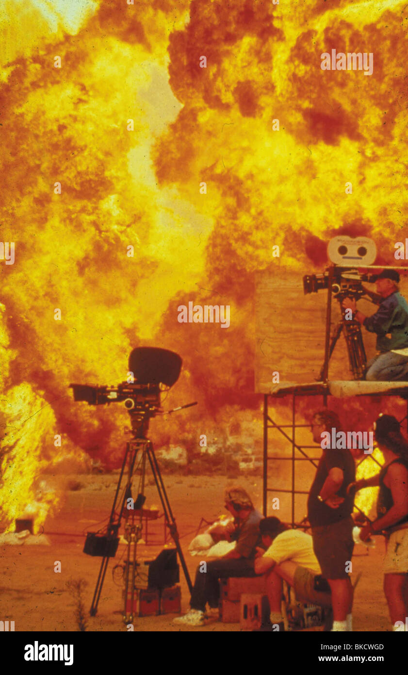 Le riprese di produzione (ALT) ubicazione (ALT) dietro le quinte (ALT) SUL SET (ALT) O/S 'VELOCITÀ' (1994) film 107 Foto Stock