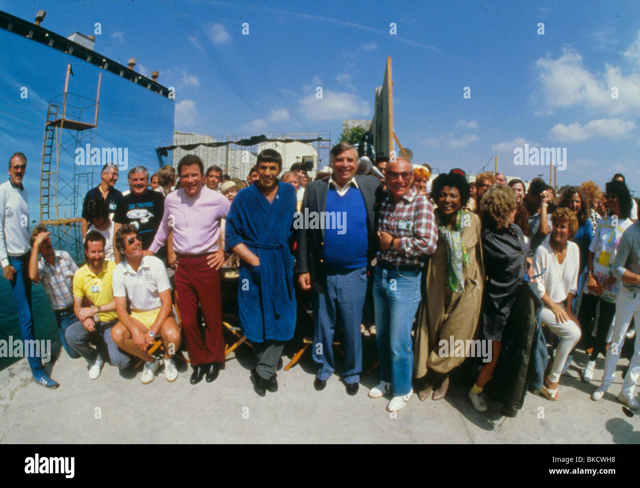 Le riprese di produzione (ALT) ubicazione (ALT) dietro le quinte (ALT) SUL SET (ALT) O/S STAR TREK IV: IL VIAGGIO HOME" (1986) con Foto Stock