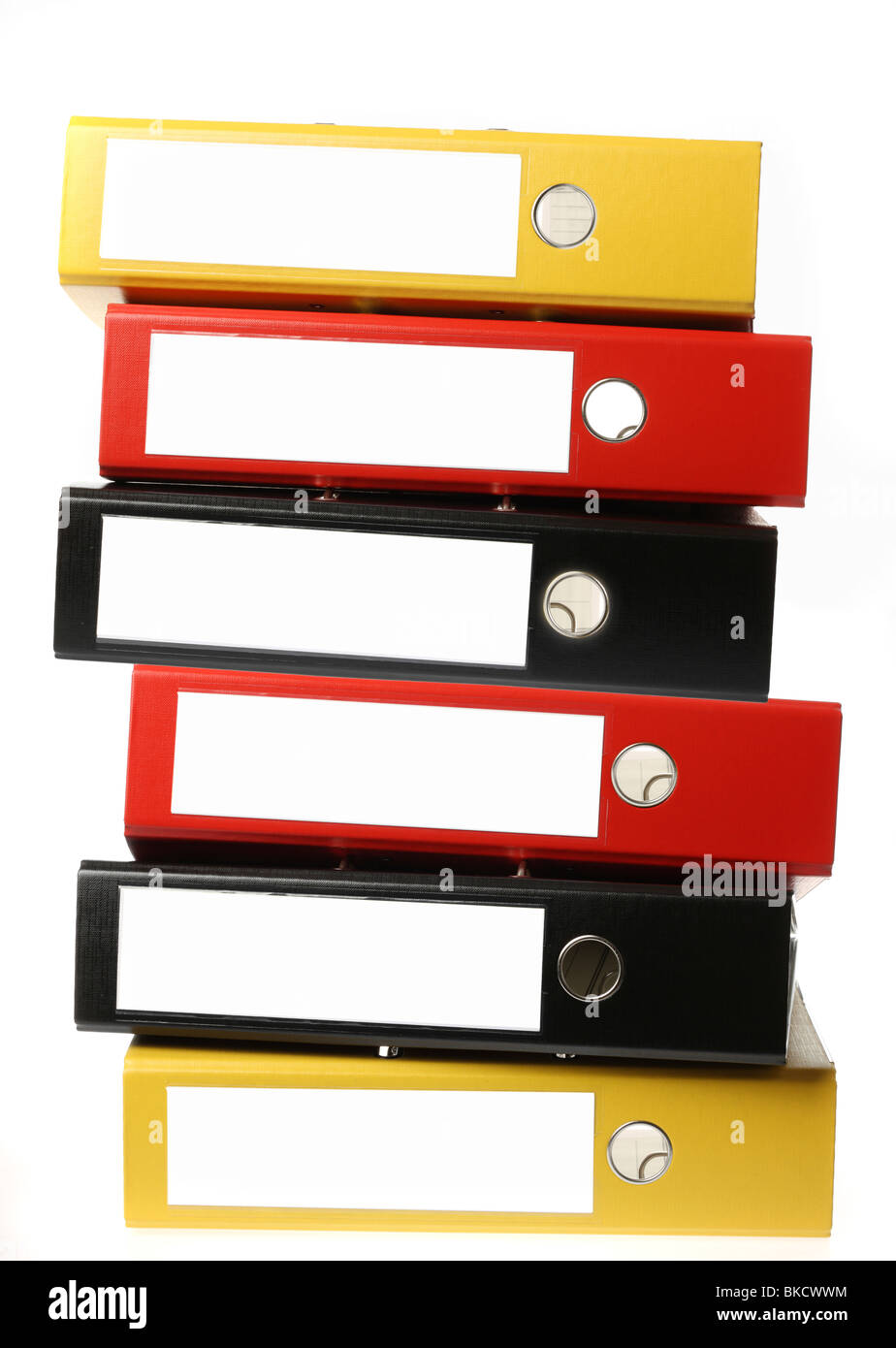 File di documento, la casella file, Forniture per uffici, documenti nella cartella di archiviazione. Foto Stock