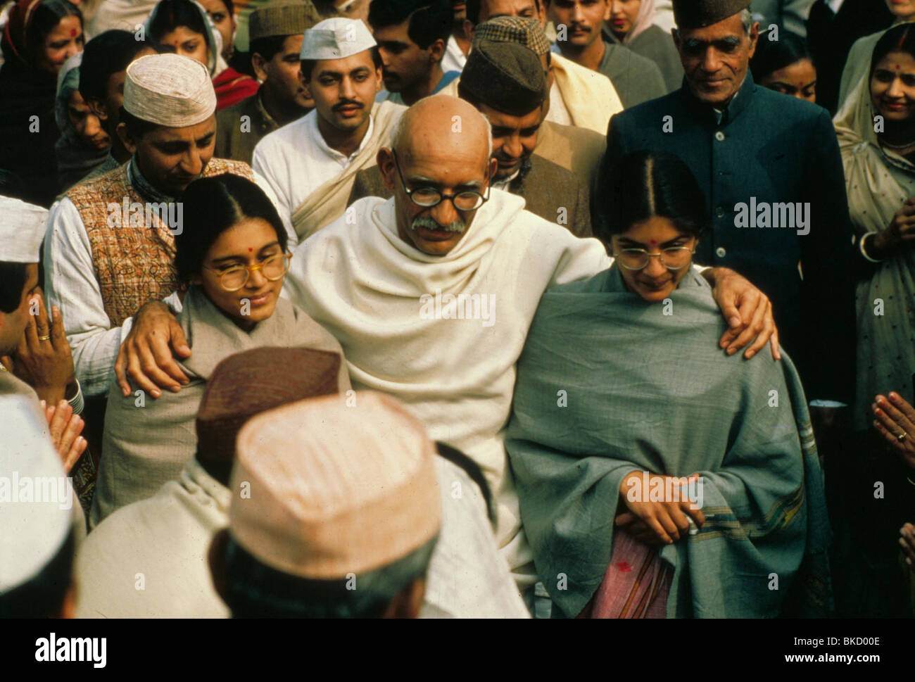 GANDHI -1982 Ben Kingsley Foto Stock