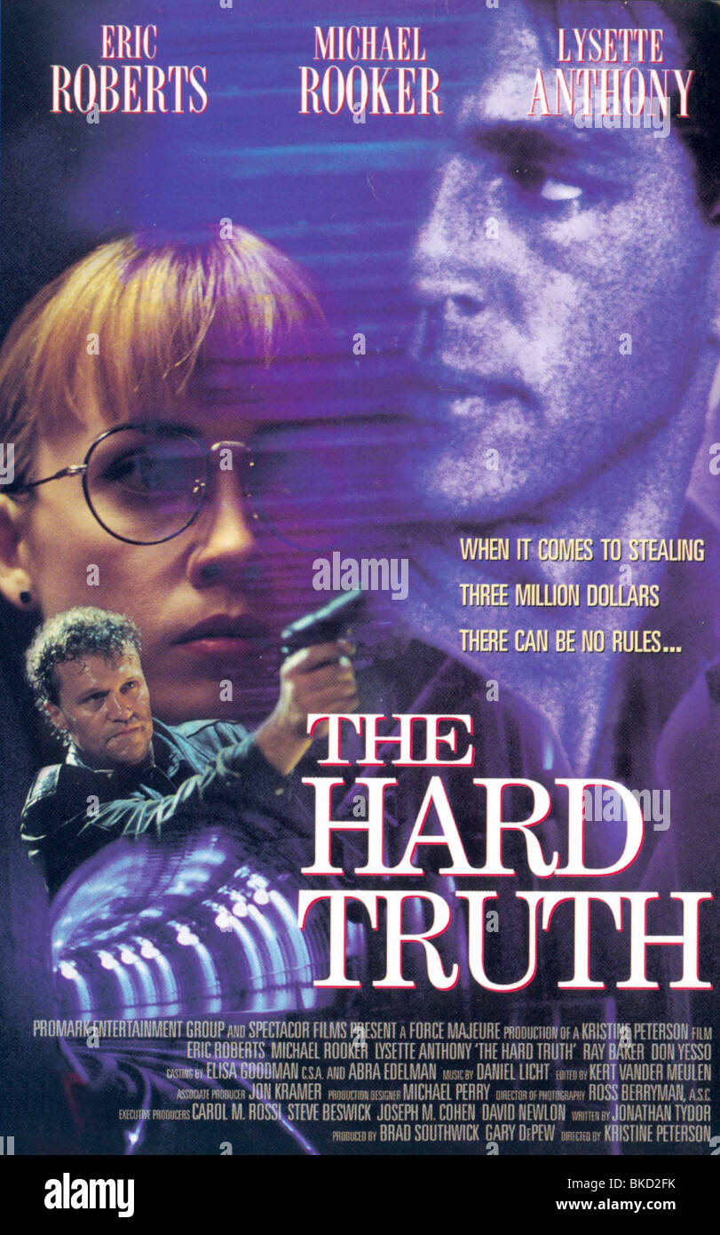 La dura verità -1994 POSTER Foto Stock