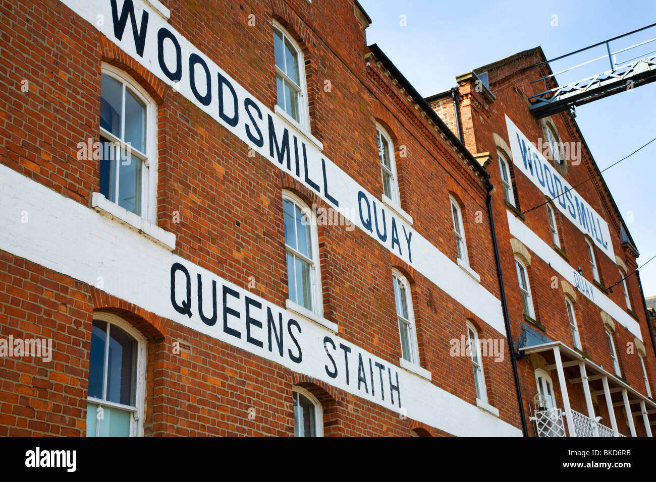 Magazzino convertito edificio su Queens Staith York Yorkshire Regno Unito Foto Stock