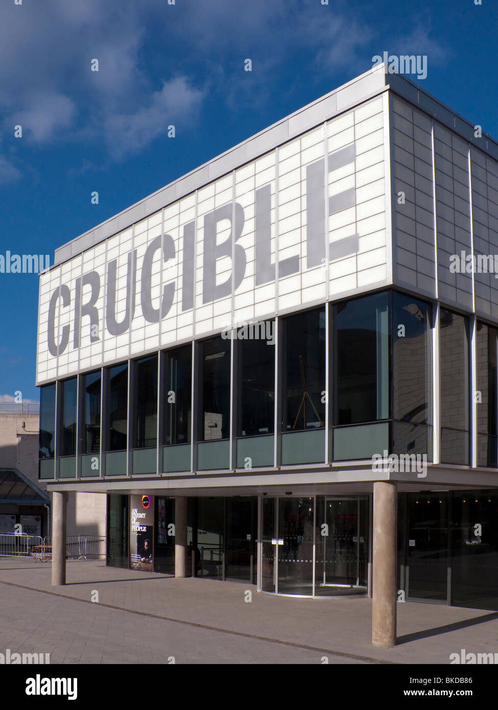 Crucible Theatre di Sheffield Foto Stock