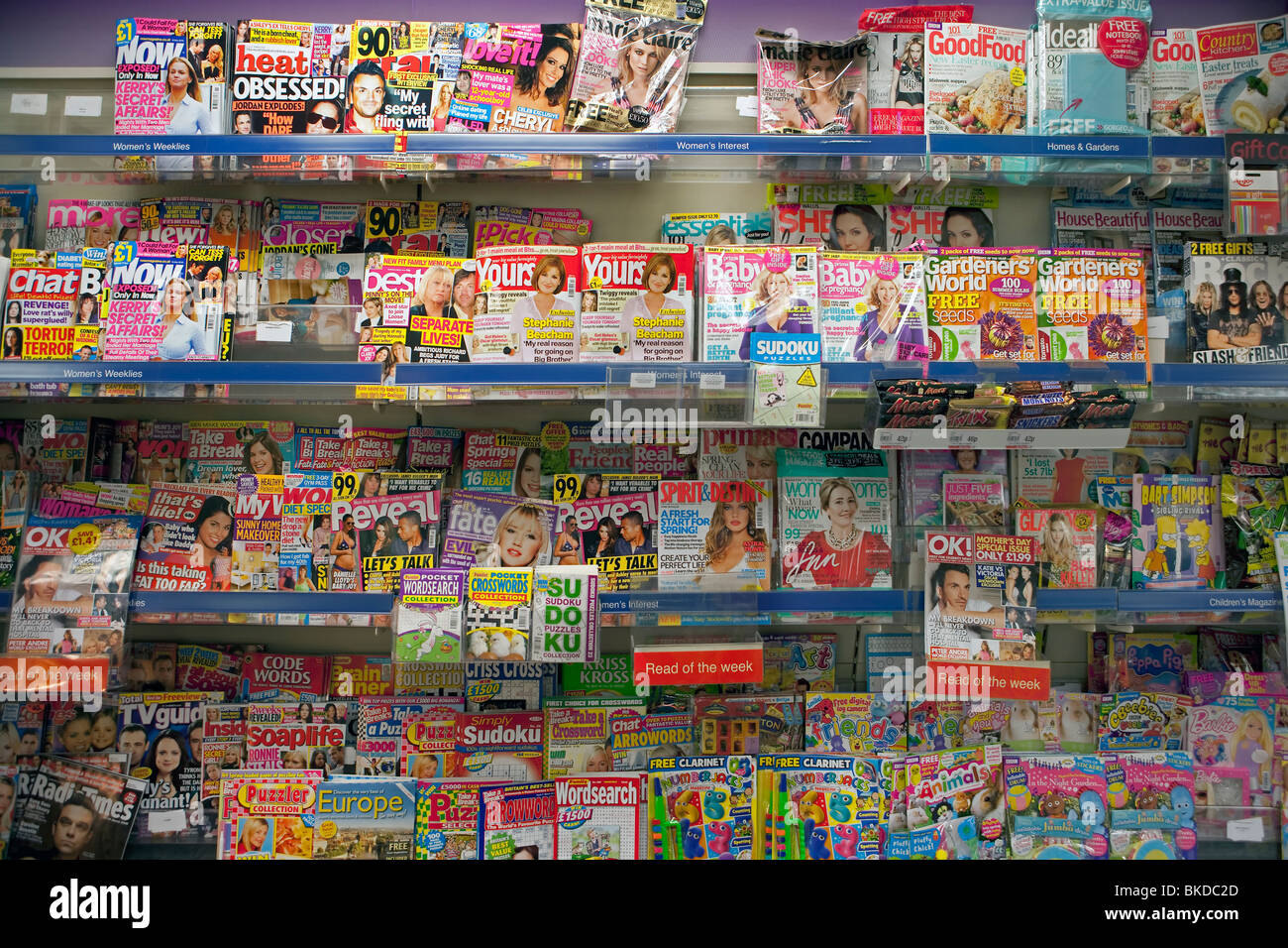 Riviste Foto Stock