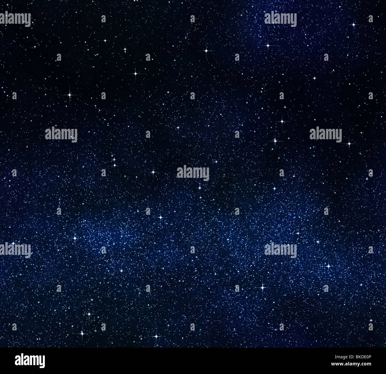 Grande immagine di spazio o di un cielo stellato Foto Stock