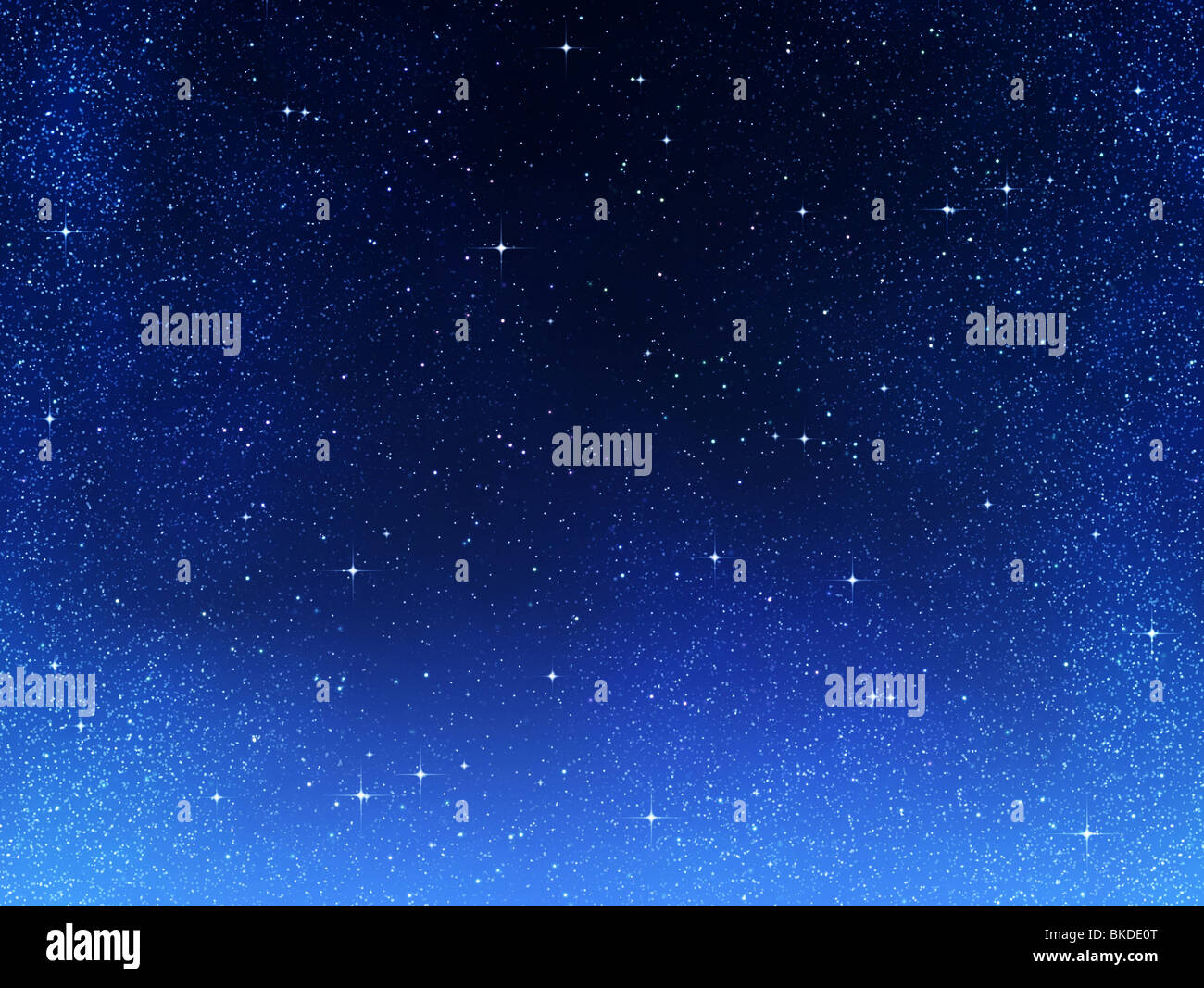 Grande immagine di spazio o di un cielo stellato Foto Stock
