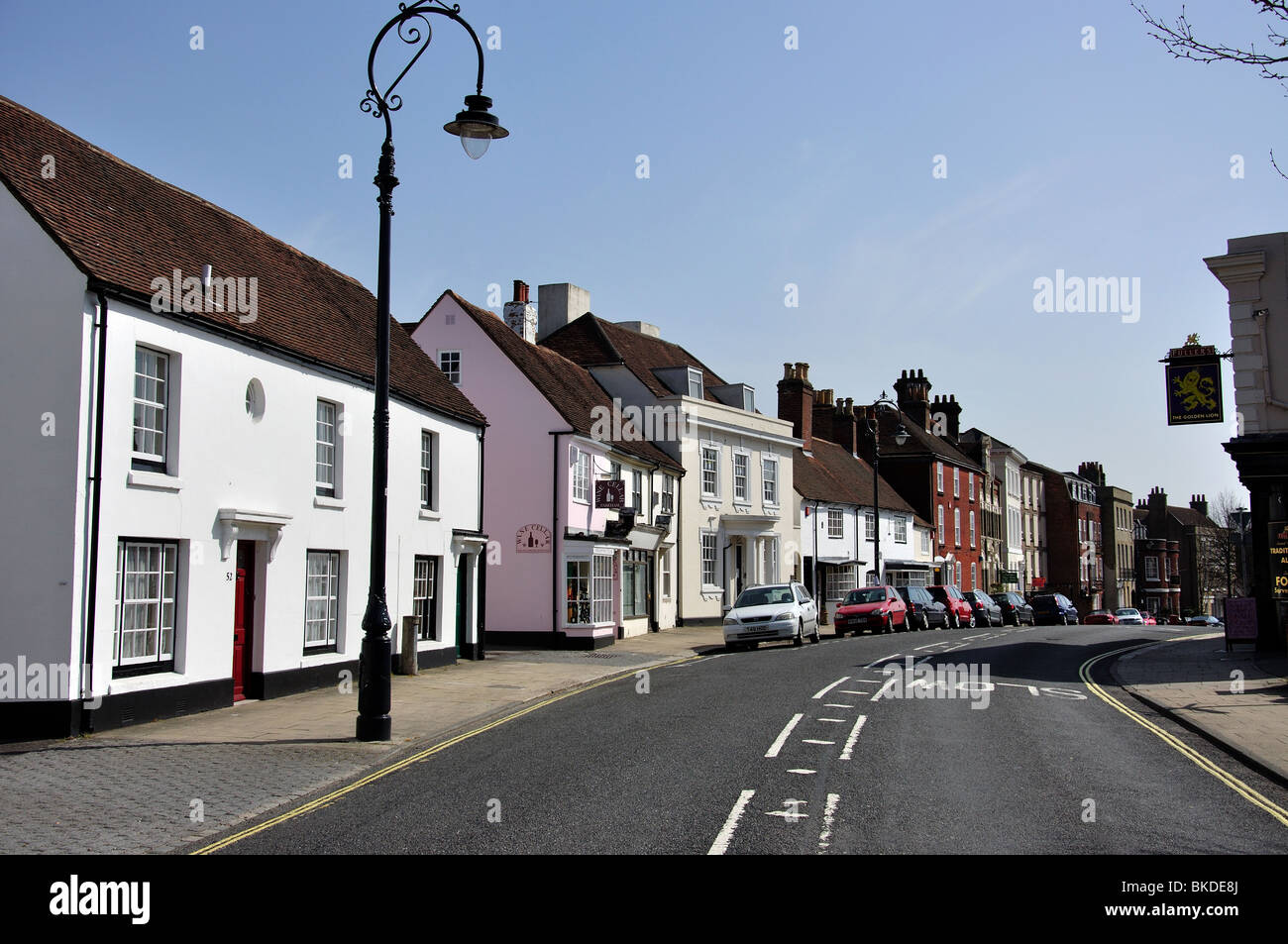 High Street, Fareham, Hampshire, Inghilterra, Regno Unito Foto Stock