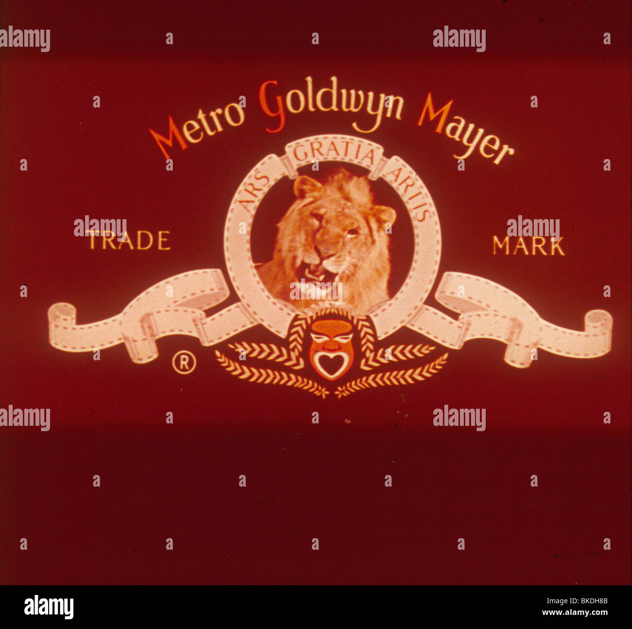 LOGO la Metro Goldwyn Mayer (MGM) Foto Stock