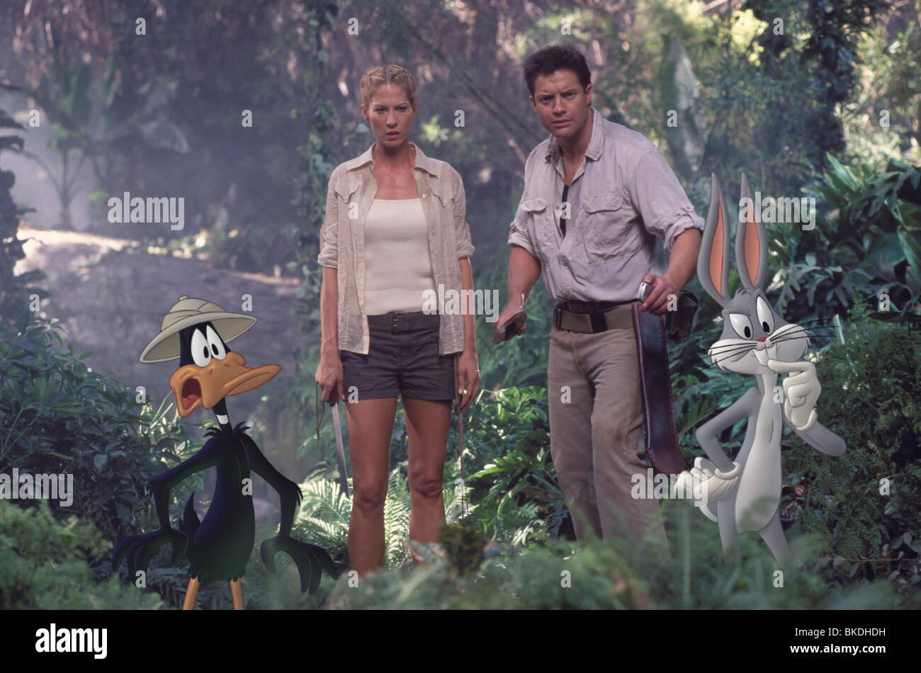 LOONEY TUNES: TORNA IN AZIONE (2003) Daffy Duck, Jenna ELFMAN, Brendan Fraser, Bugs Bunny LTBA 001-0008 Foto Stock
