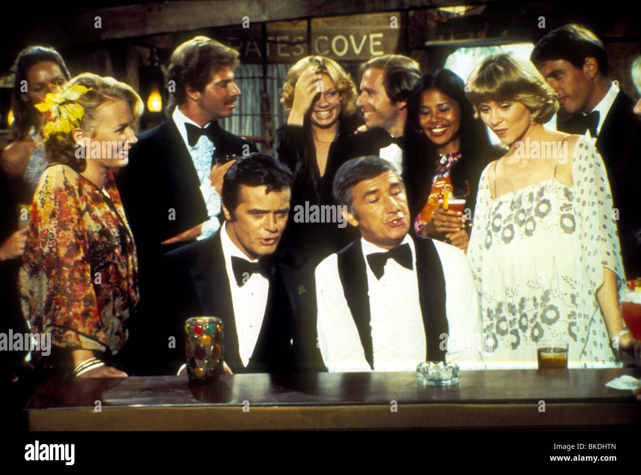I LOVE BOAT (TV) Giulietta mulini, ROBERT GOULET, Richard Dawson, LAUREN TEWES LOVB 006 Foto Stock