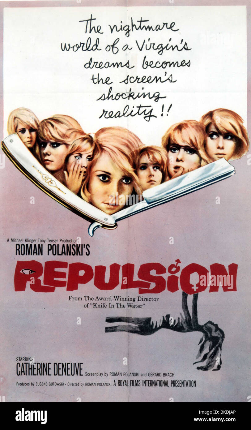 La repulsione POSTER -1965 Foto Stock