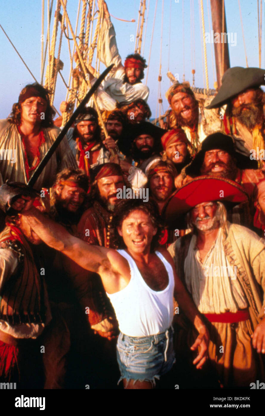 ROMAN POLANSKI (DIR) O/S "pirati" (1986) ROMP 011 Foto Stock