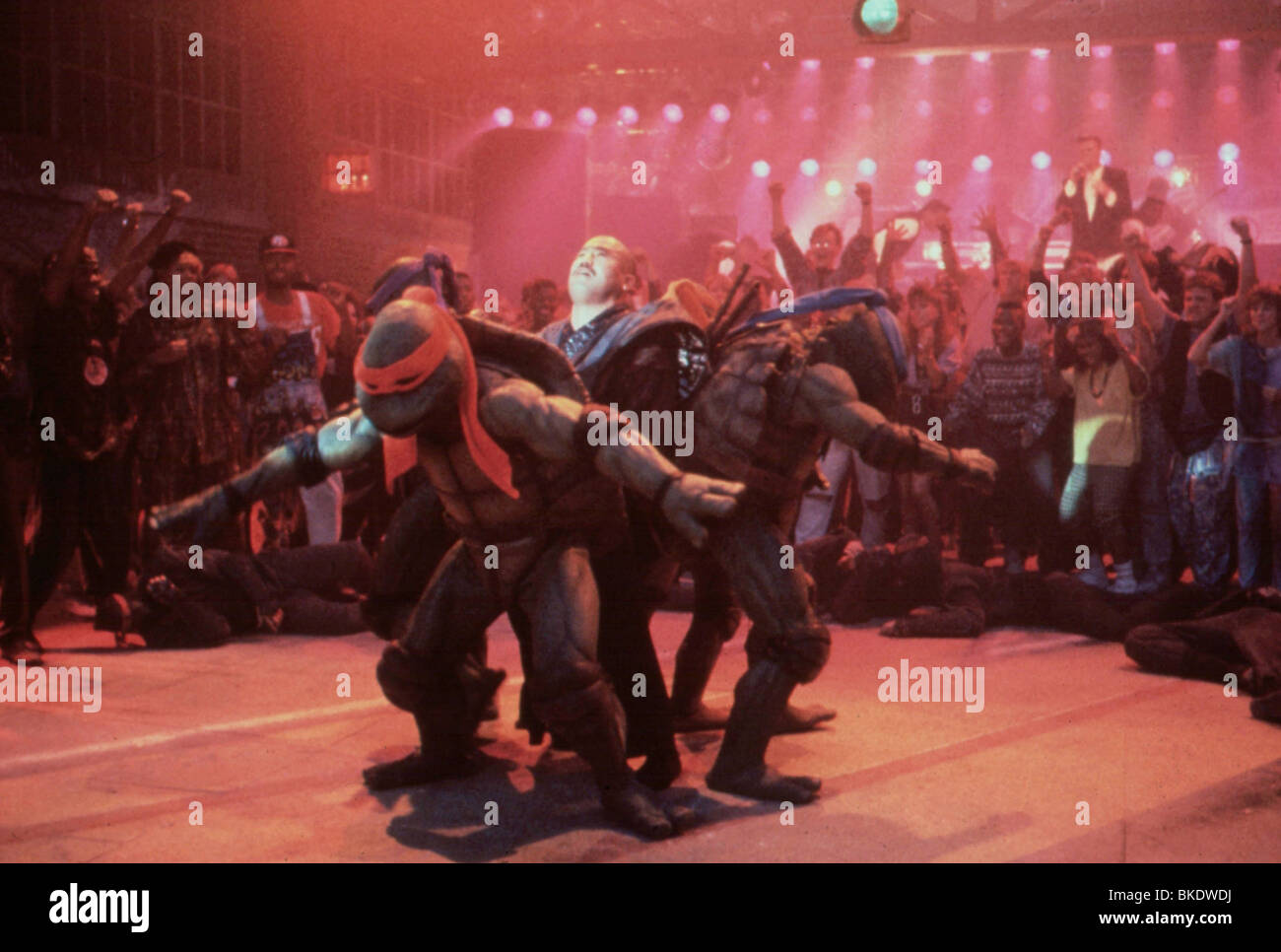 TEENAGE Mutant Ninja tartarughe 2: IL SEGRETO DI OOZE (1991) TM2 010 Foto Stock