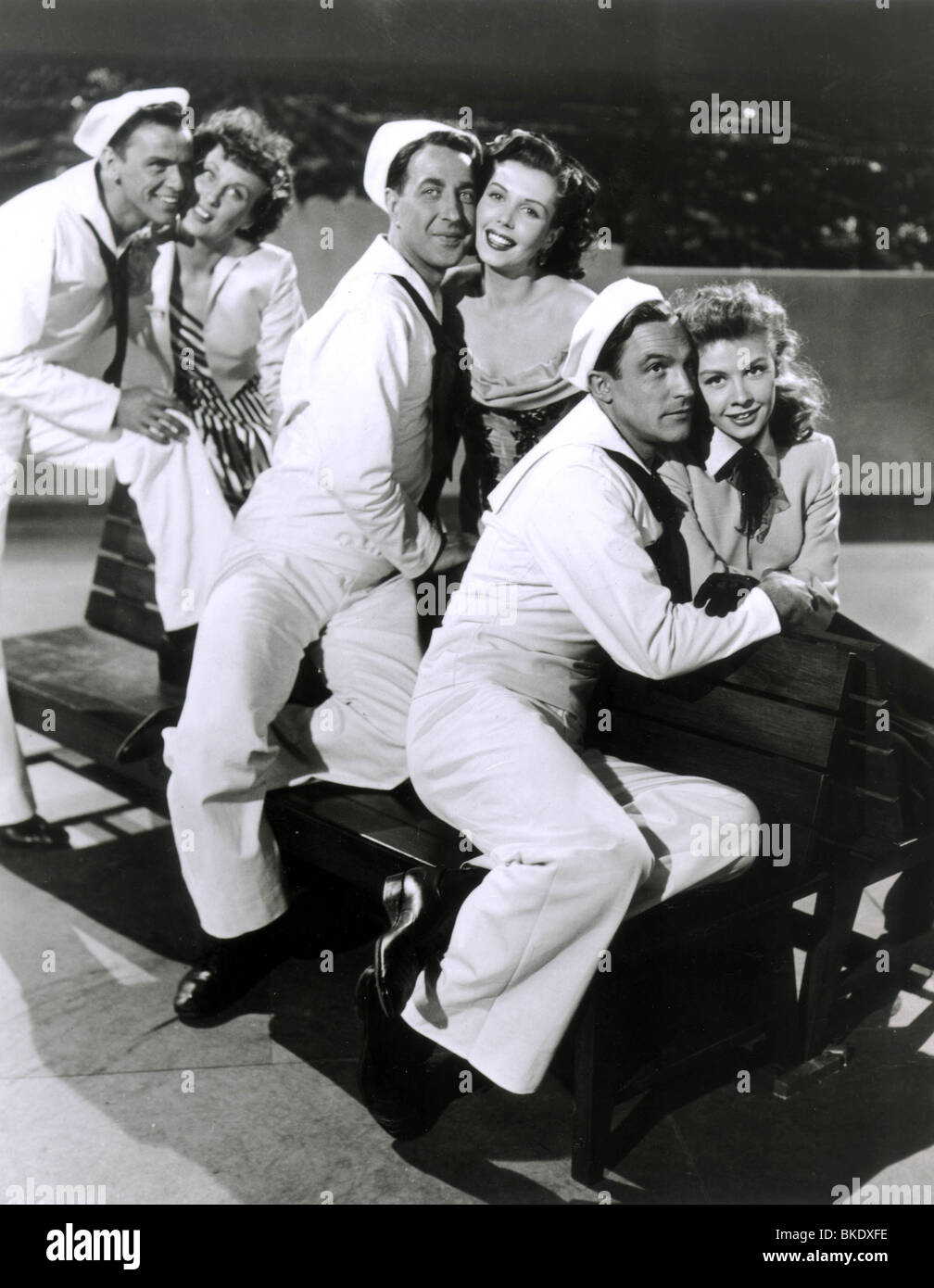 In città (1949) FRANK SINATRA,Betty Garrett, JULES MUNSHIN, ANN MILLER, Gene Kelly, vera-ELLEN ONT 003P Foto Stock