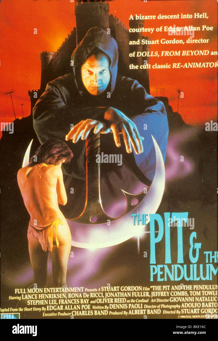 Il pozzo e il pendolo (1990) POSTER PITP 002 Foto Stock